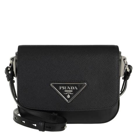 prada small monochrome leather crossbody bag|Prada esplanade crossbody bag.